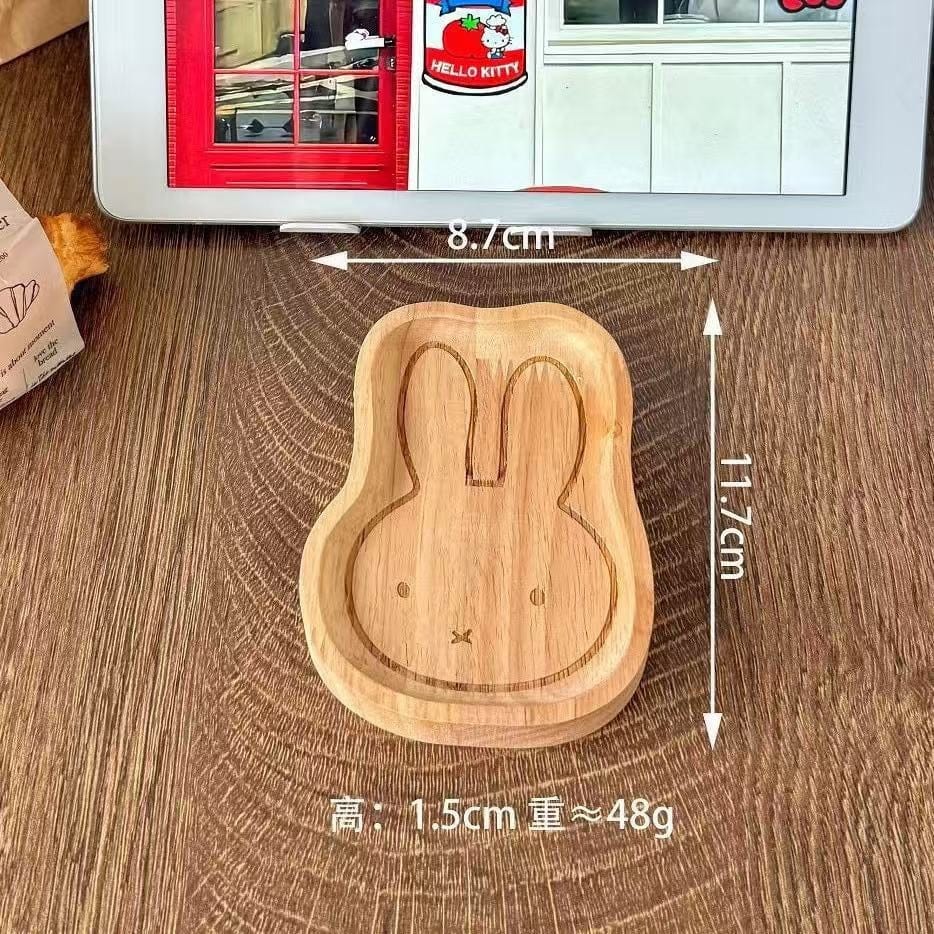 Miffy Kitty Rubberwood Plate [2pcs] - Image 4