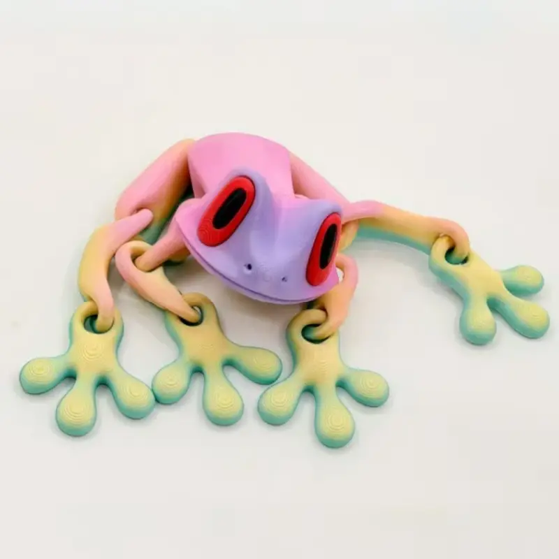 3D Printed Frog Refrigerator Sticker - Image 9