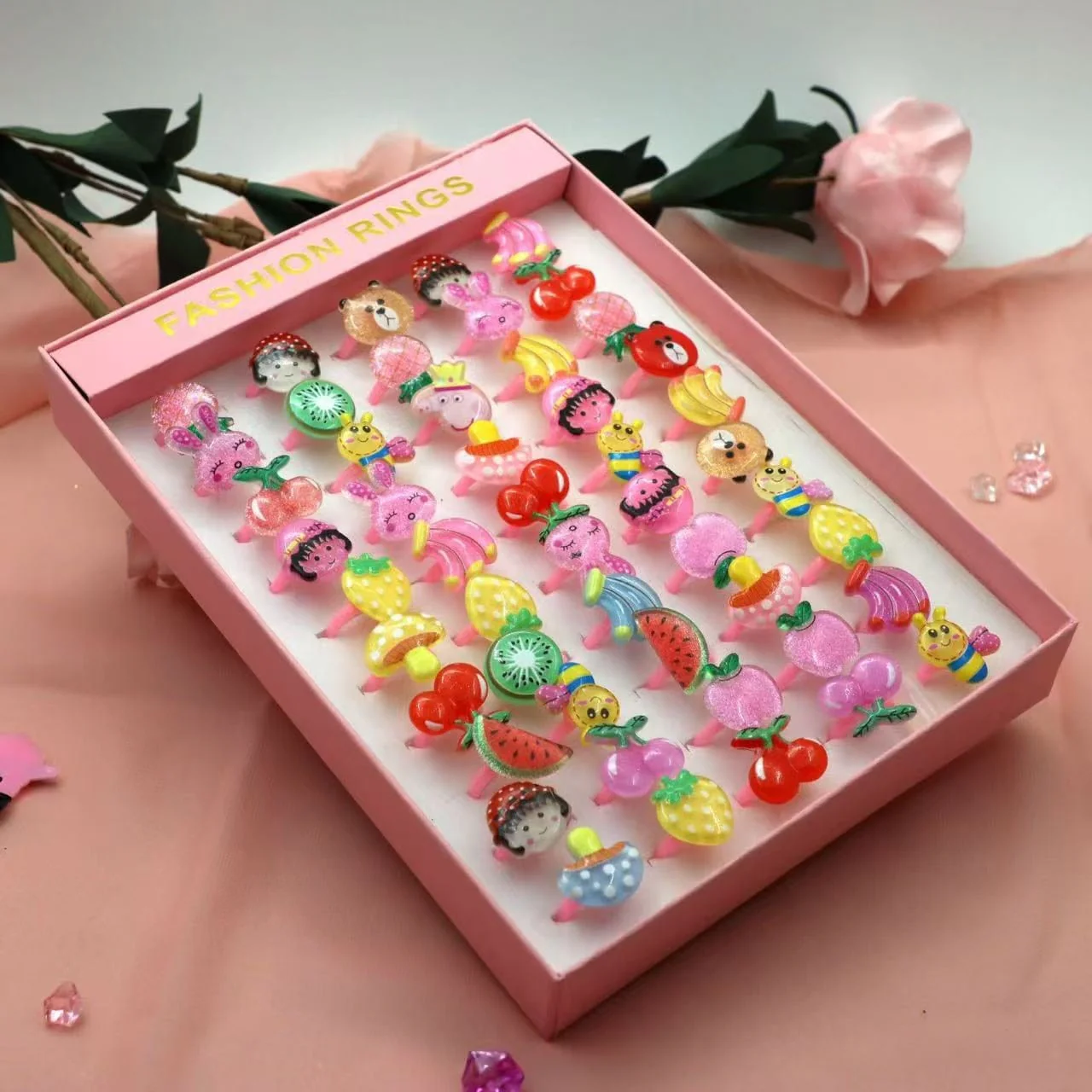 Cute Ring Girls Gift [50pcs] - Image 14
