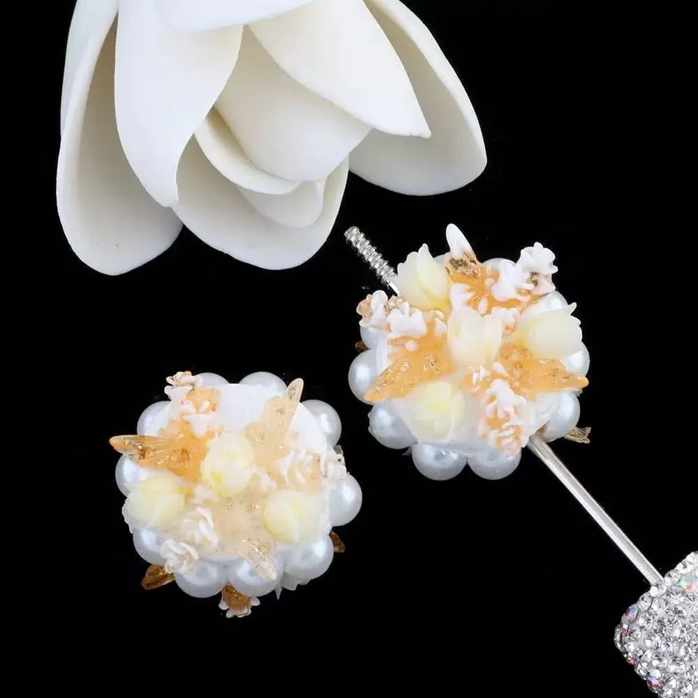 Pearl Flower Penbeads [10pcs] - Image 9