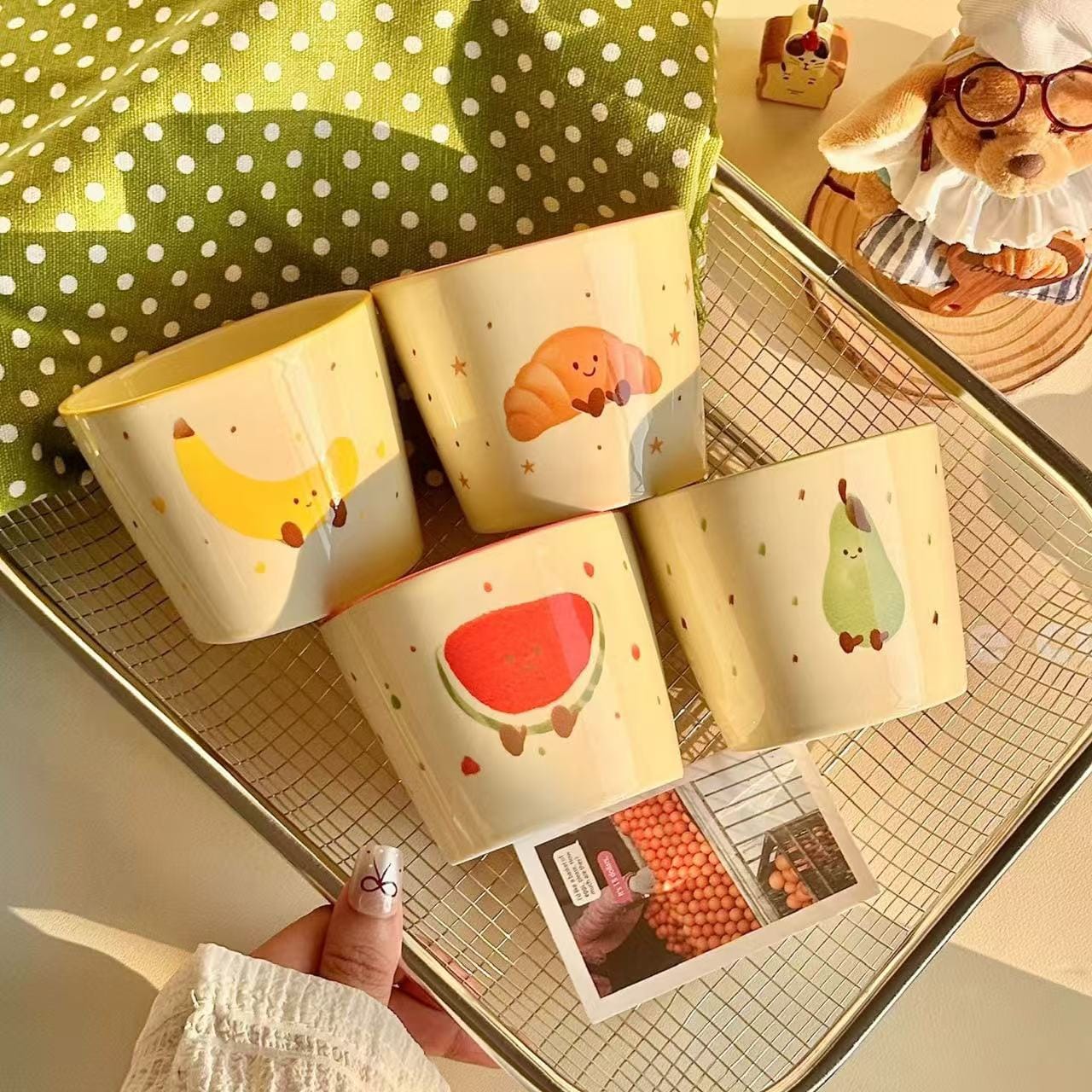 Ceramic cup [4pcs] - Image 2