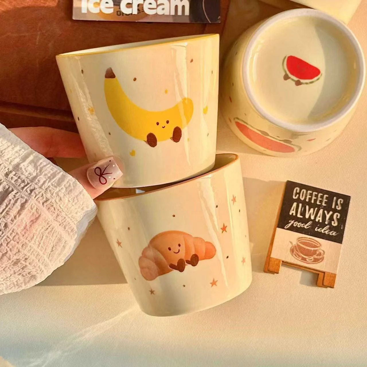 Ceramic cup [4pcs] - Image 4