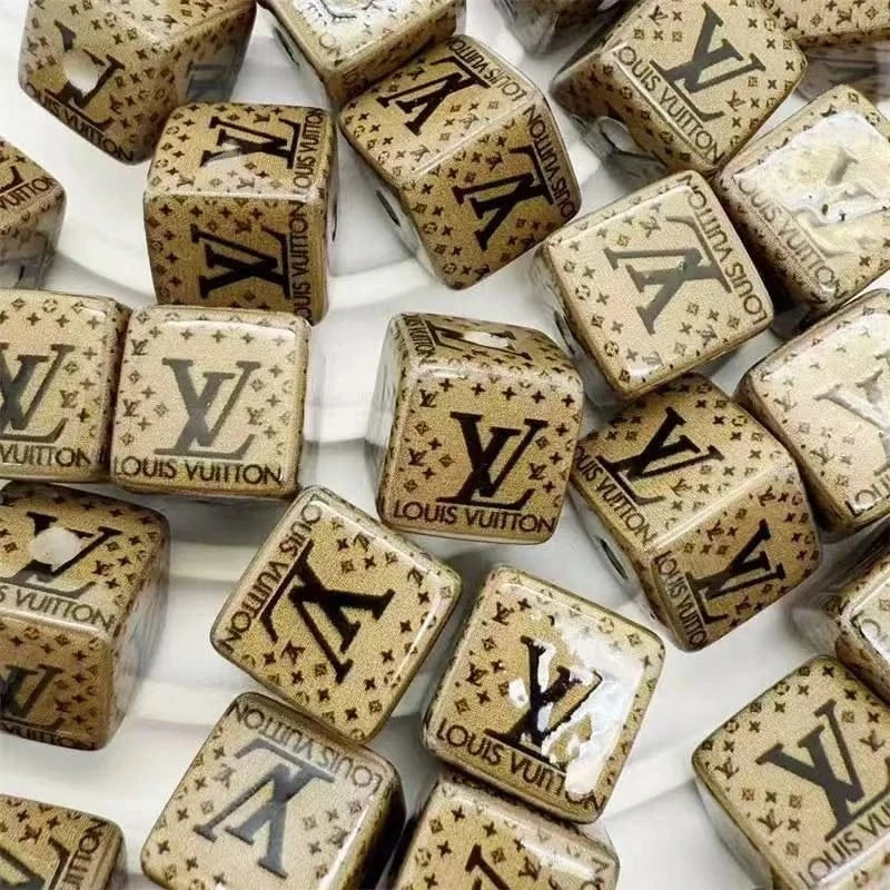 Chanel Inspired Cube Beads[100pcs] - Image 9