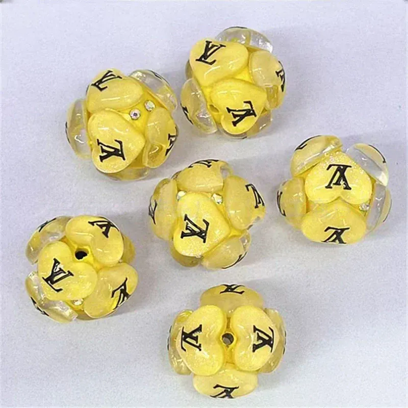 Chanel/LV Heart-shaped Beads[30pcs] - Image 10
