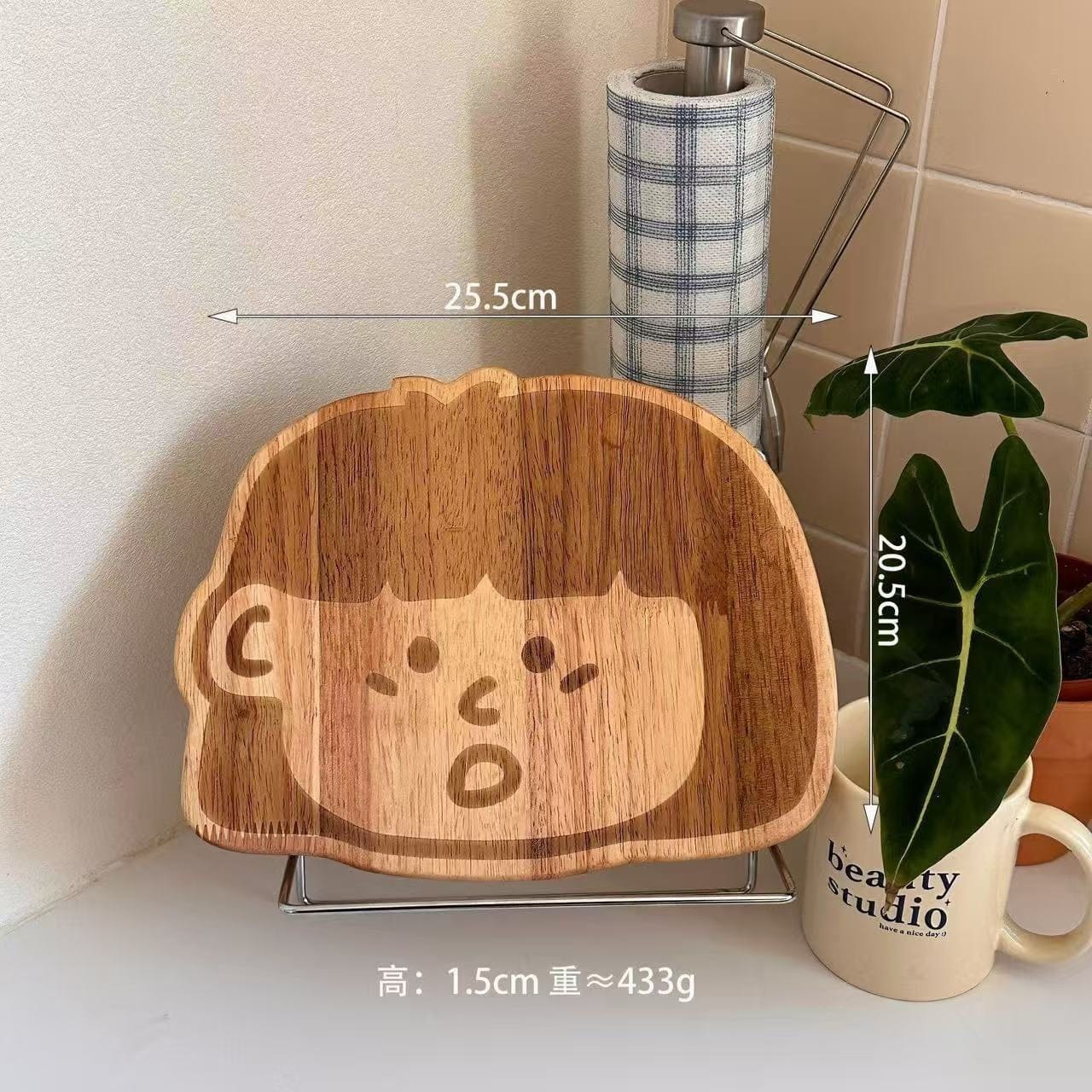 Cute Rubberwood Chopping Board - Image 7