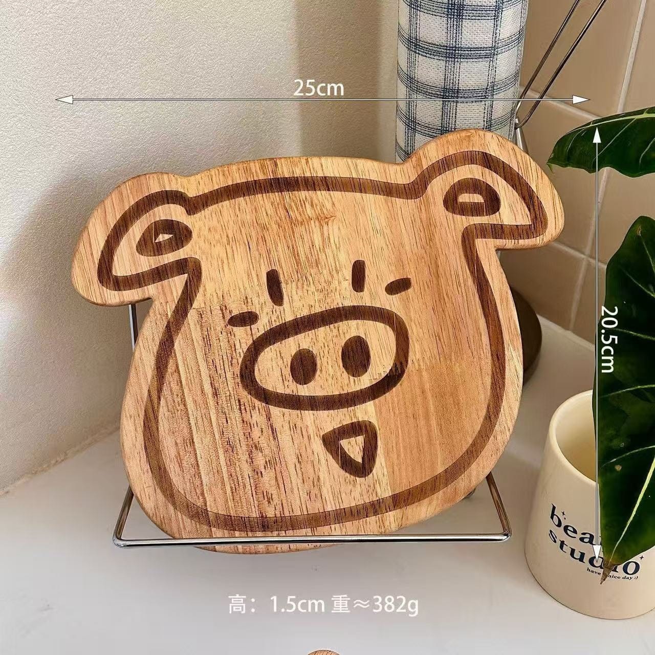 Cute Rubberwood Chopping Board - Image 9