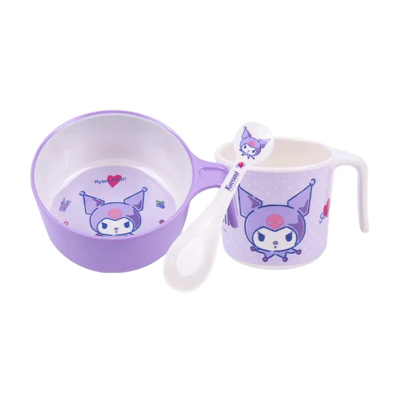 Disney Sanrio Bowl Cup Spoon Set - Image 11