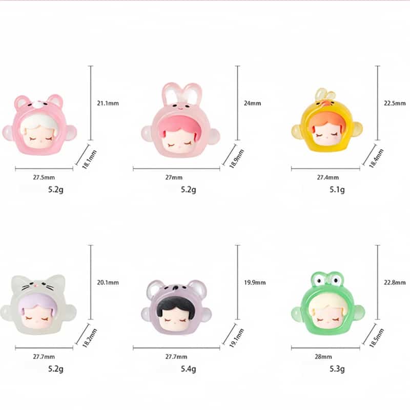 Skull Panda cosplay(luminous) [Set of 6] - Image 5