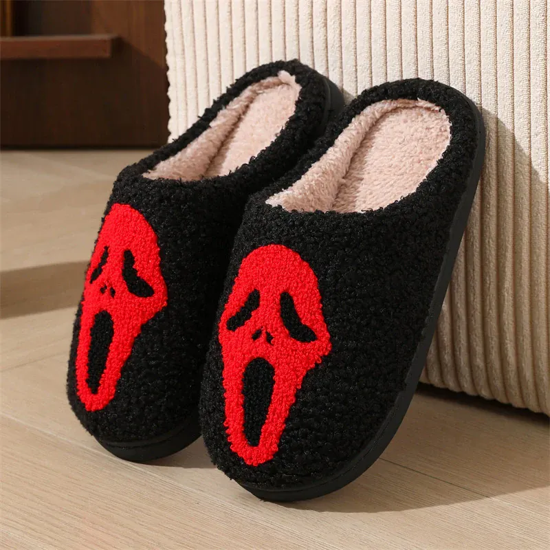 Halloween Christmas Furry Slippers - Image 15