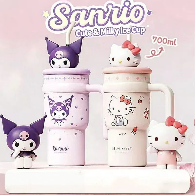 Kitty Thermos Insulated Water Bottle - Image 3