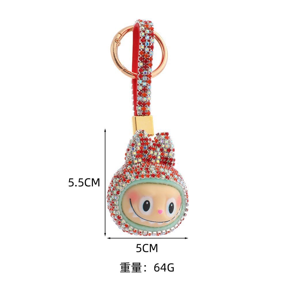 Labubu Handmade Diamond Pendant - Image 3