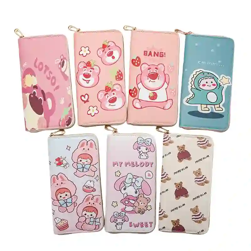 Labubu Stitch Big Wallet Moufusand - Image 3