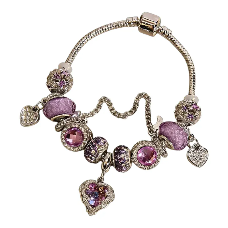 Lavender Pandora Bracelet - Image 3