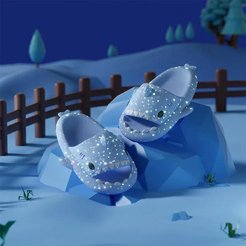 Luminous Stars Shark Slippers - Image 3