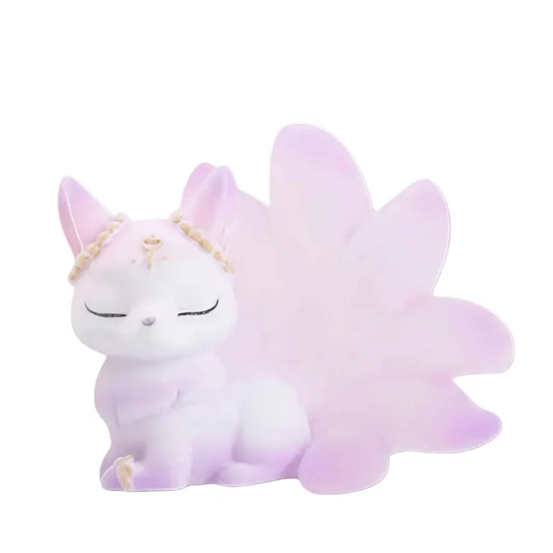 Nine-Tailed Fox Magical World Series Blind box(Flocked Version) - Image 4
