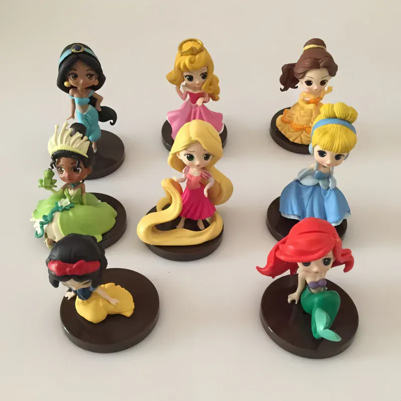 Q Version Disney Princess [Set of 8] - Image 3