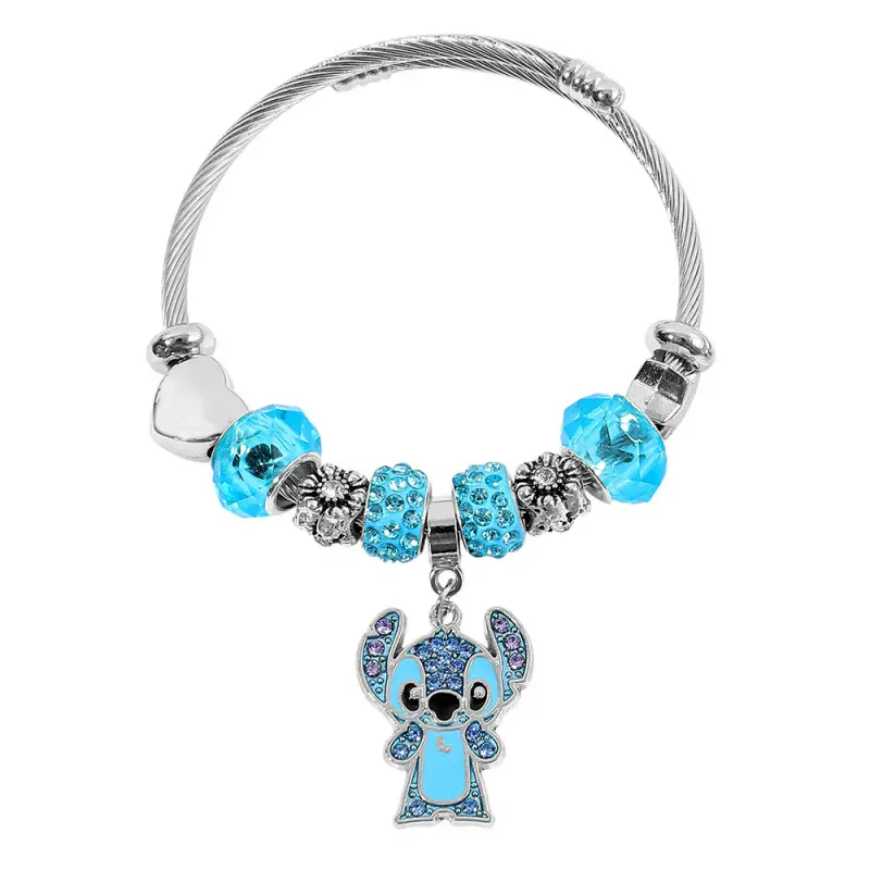 Stitch Pandora Bracelet-Silver - Image 13