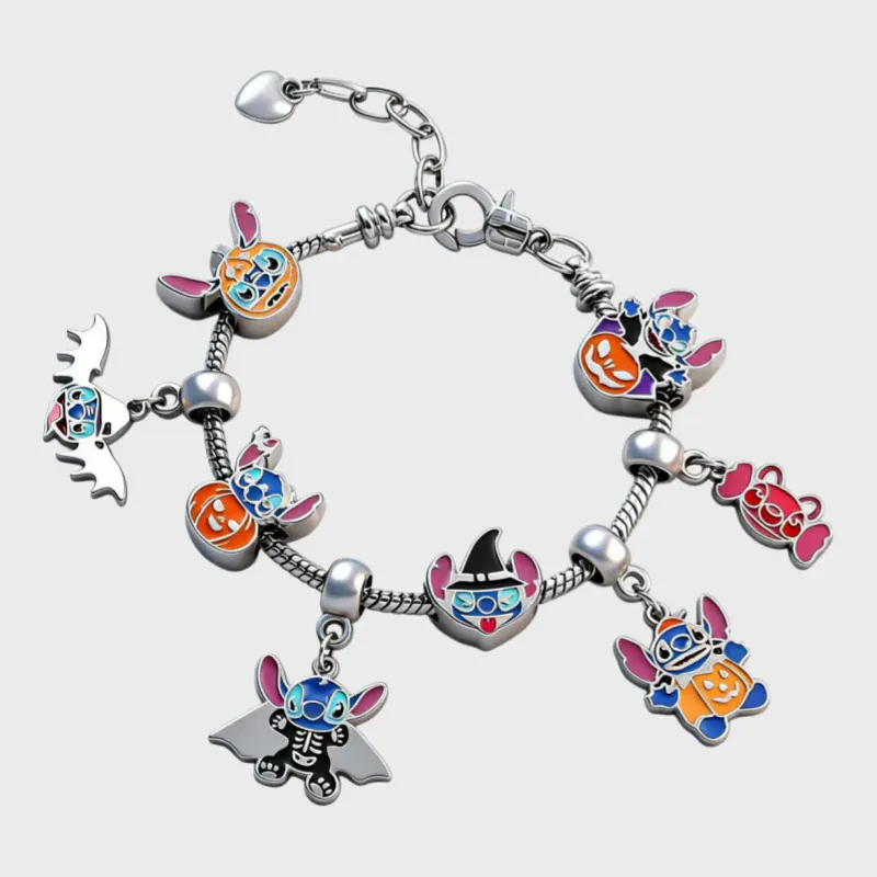Stitch's Halloween Pandora Bracelet