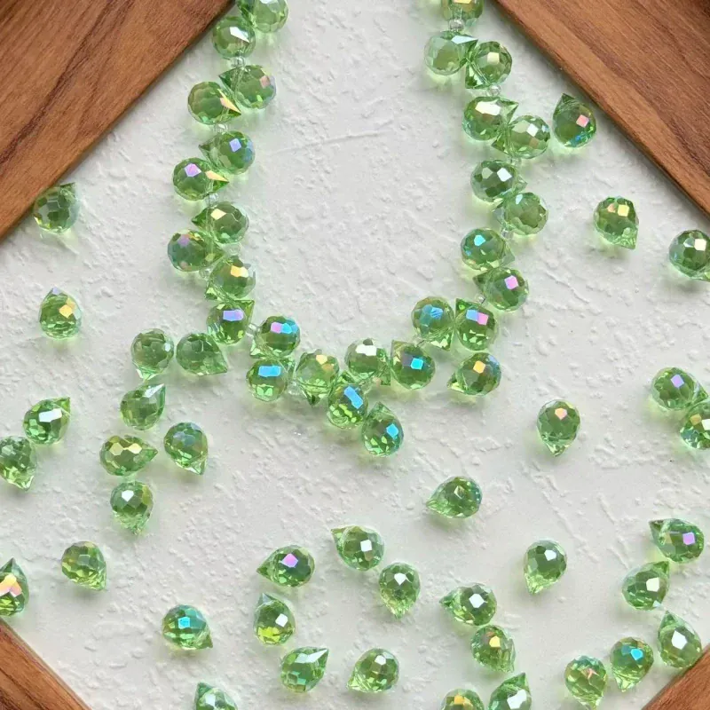 Strawberry Crystal Beads[50pcs] - Image 5