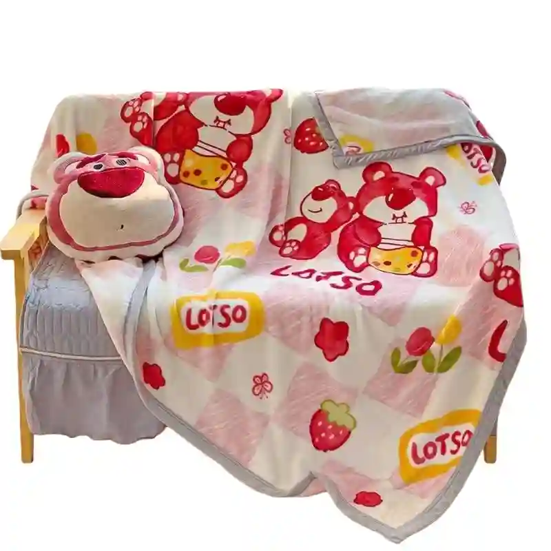 Sanrio Thickened Blanket Lotso Stitch - Image 6