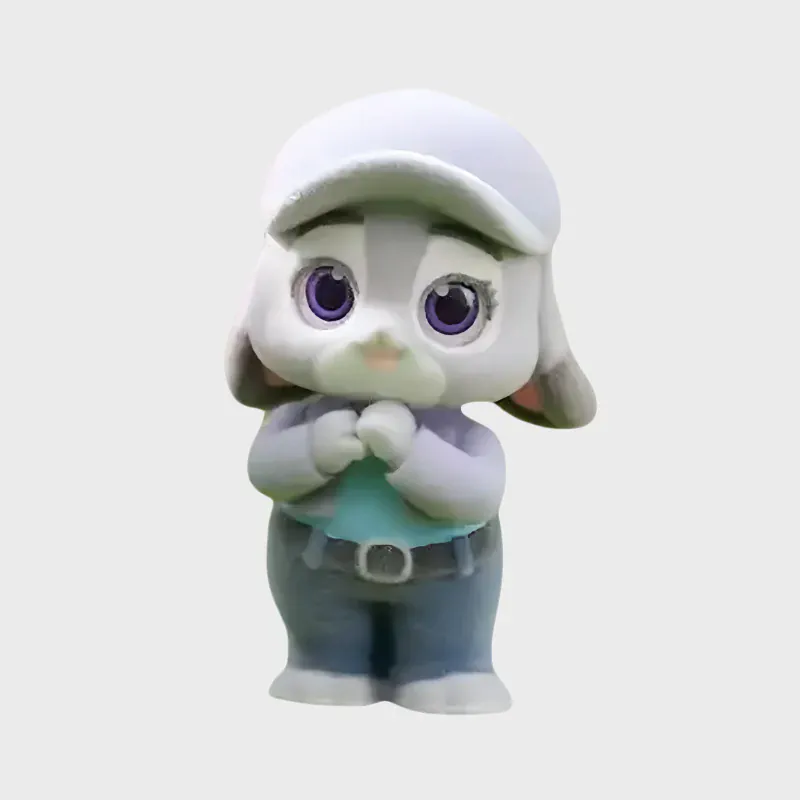 Zootopia flocking Blind box